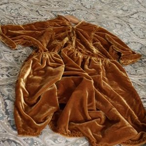 Free people velvet blouse